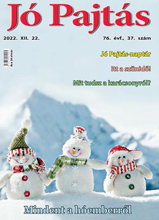 Jó Pajtás címoldal 2022. december 22.